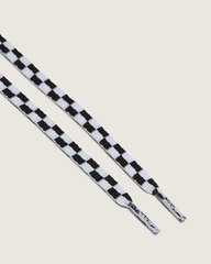 Women|Men Vans Vans Shoe Laces 36 Black White Checkerboard