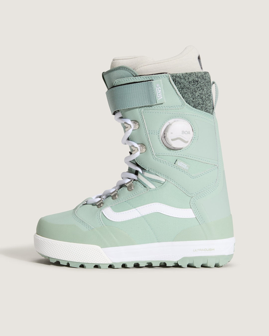Women|Men Vans Women's Luna Pro Snowboard Boot in Olive Gray