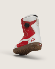 Women|Men Vans Women's Encore Pro X Mia Brookes Snowboard Boot in Racing Red / Marshmallow White
