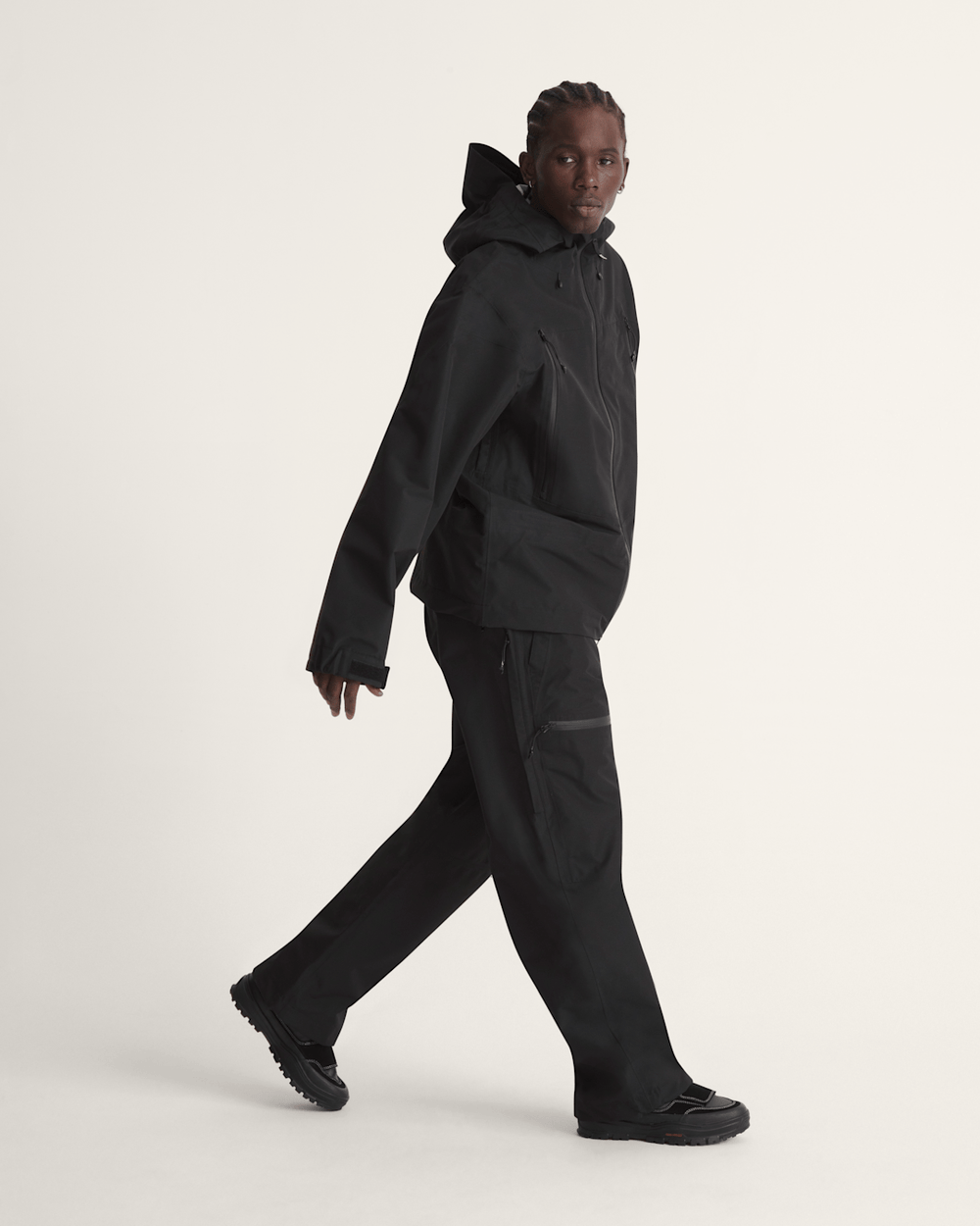 Women|Men Vans Hi-Country Snow Jacket in Black