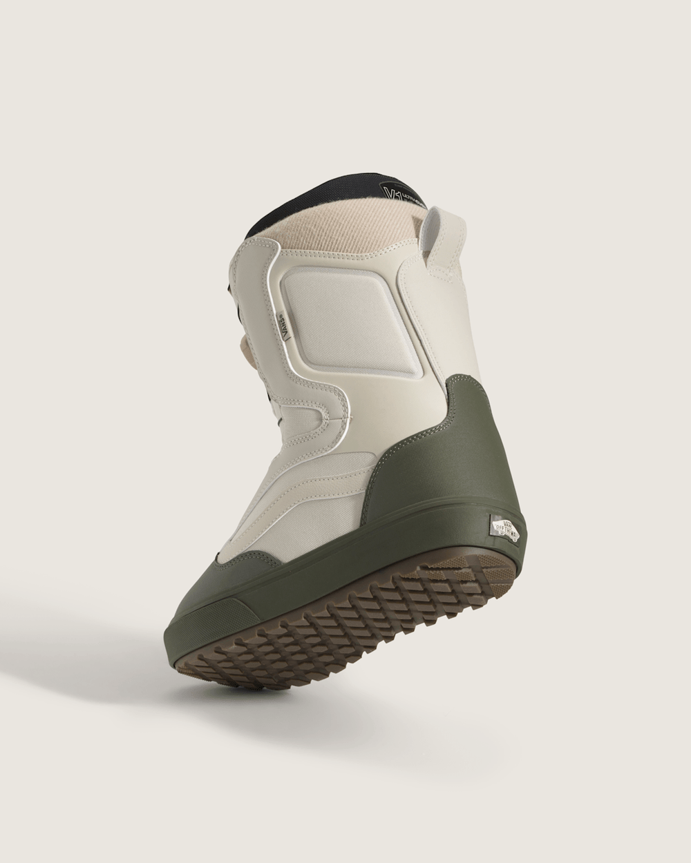 Women|Men Vans Aura OG Snowboard Boot in Grape Leaf Green / Oatmeal Beige