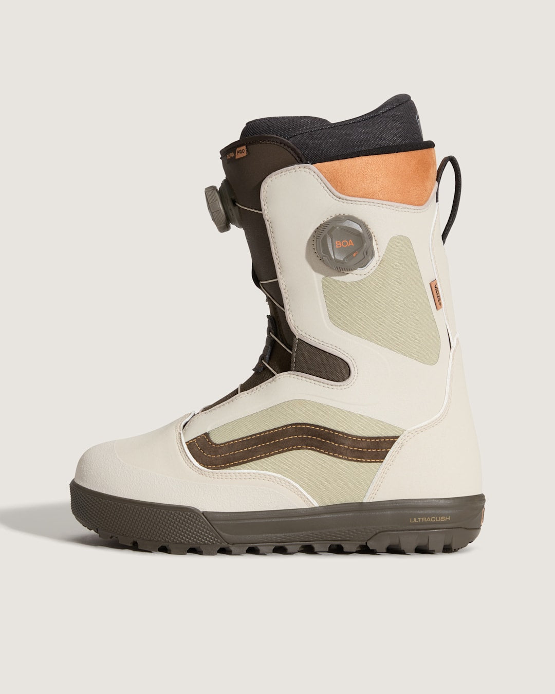 Women|Men Vans Aura Pro Snowboard Boot in Bay Leaf Green