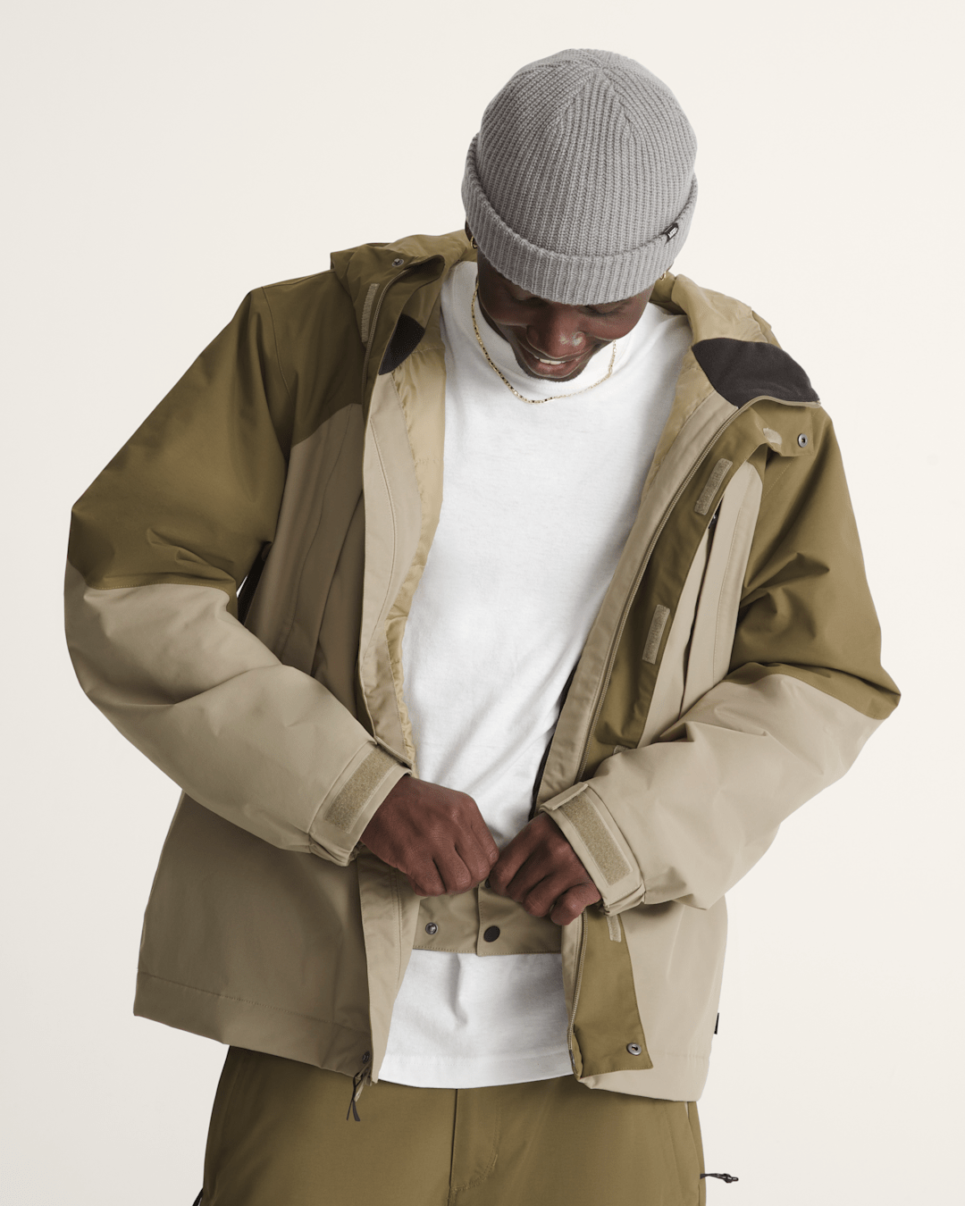 Women|Men Vans Hellbound Snow Jacket in Warm Brown