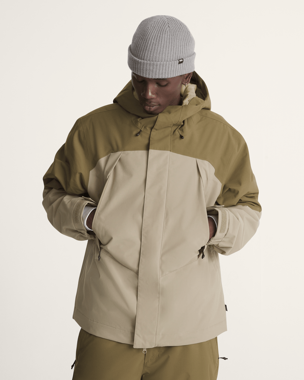 Women|Men Vans Hellbound Snow Jacket in Warm Brown