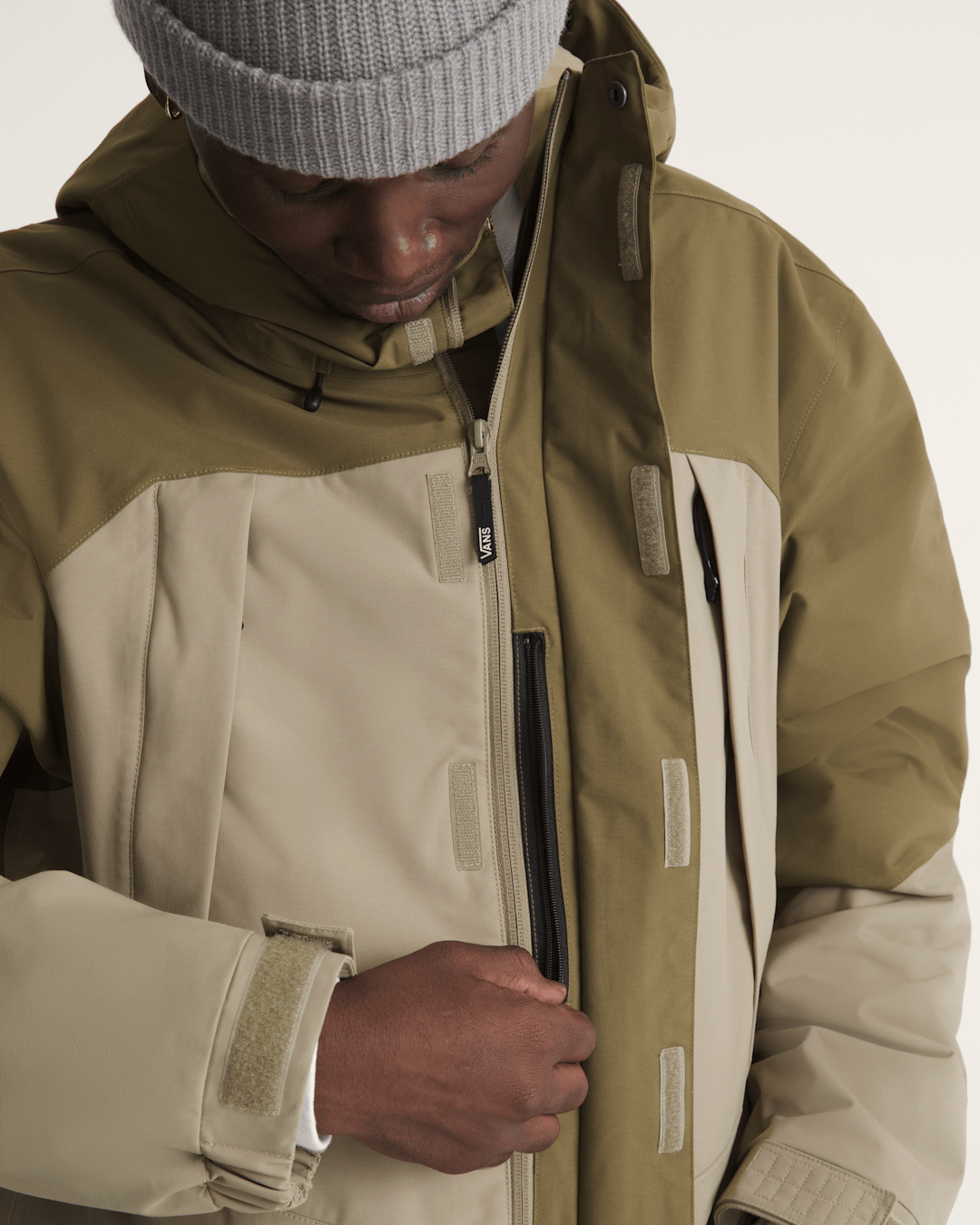 Women|Men Vans Hellbound Snow Jacket in Warm Brown