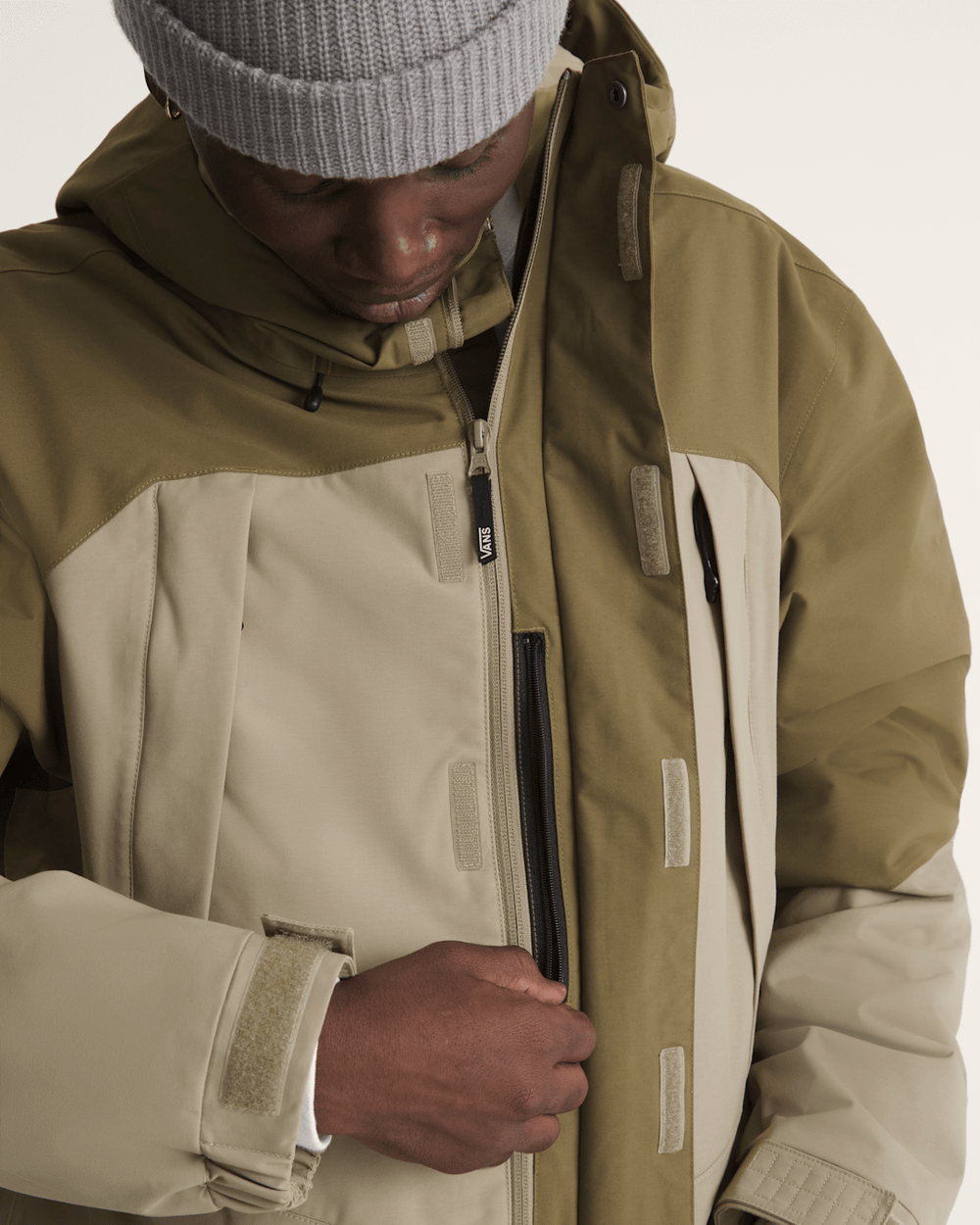 Women|Men Vans Hellbound Snow Jacket in Warm Brown