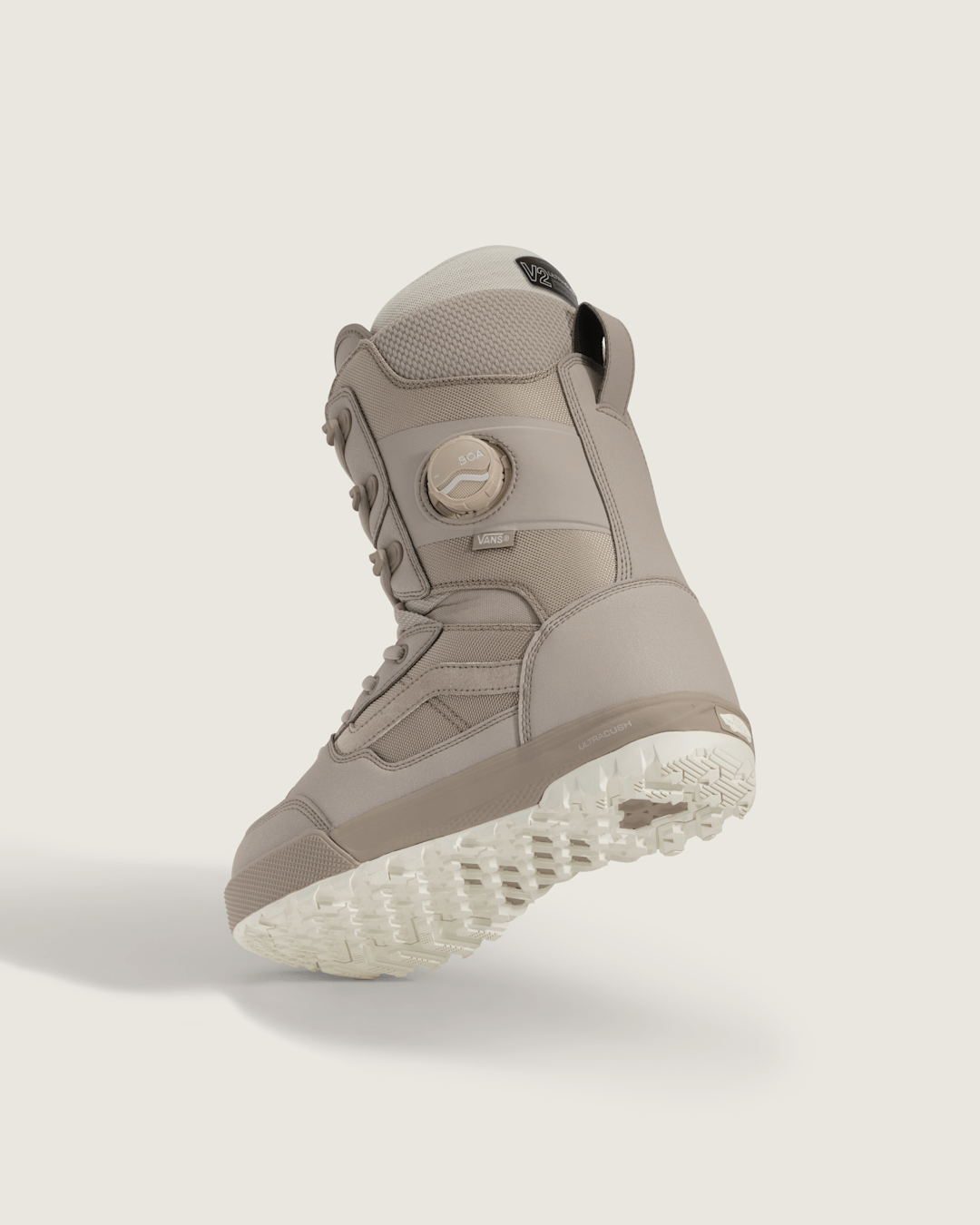 Women|Men Vans Invado Pro Snowboard Boot in Mushroom Brown