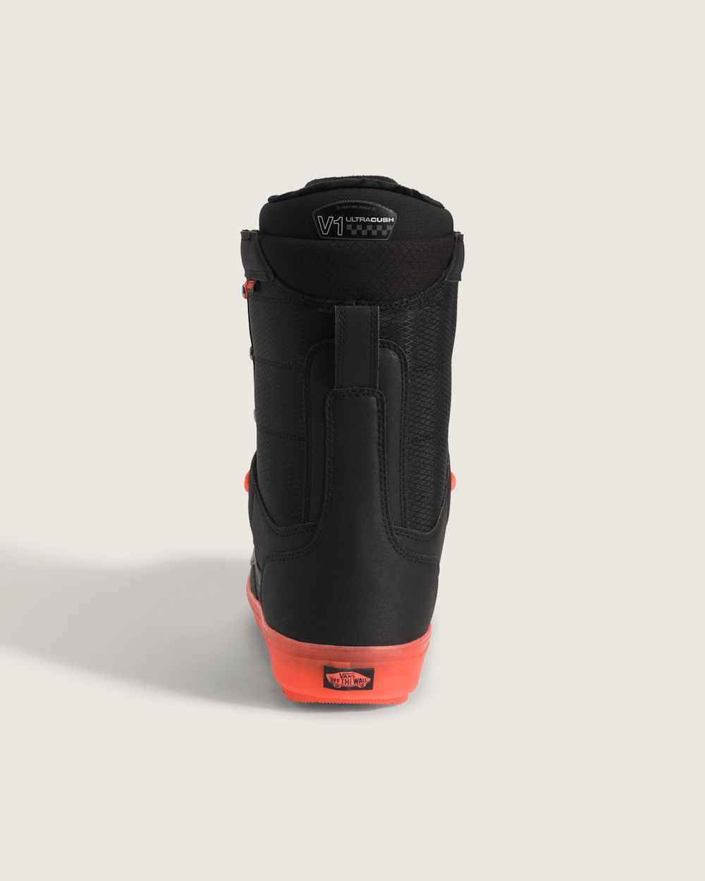 Women|Men Vans Hi-Standard OG Snowboard Boot in Black / Orange