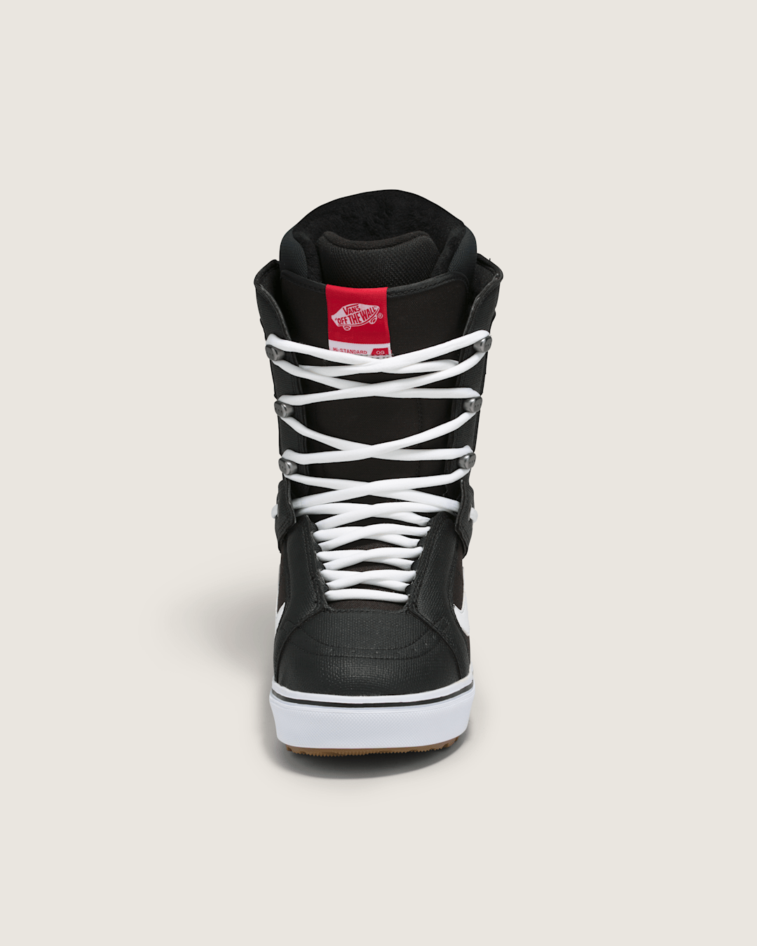 Women|Men Vans Hi-Standard OG Black/White 19 Snowboard Boots