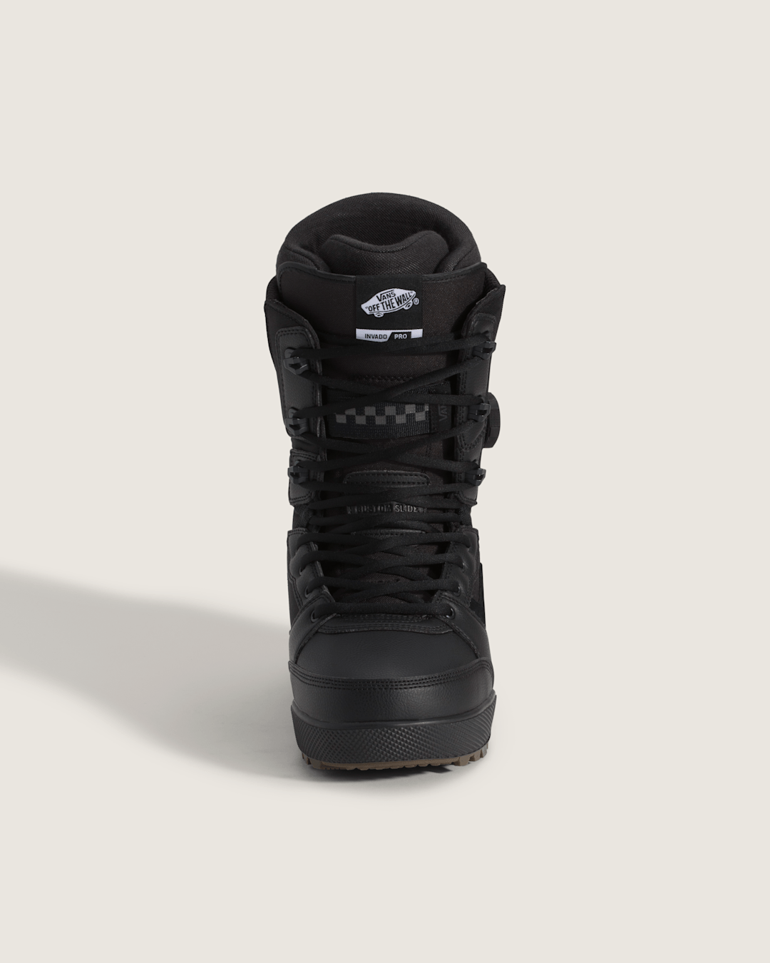 Women|Men Vans Invado Pro Snowboard Boot in Black / Gum