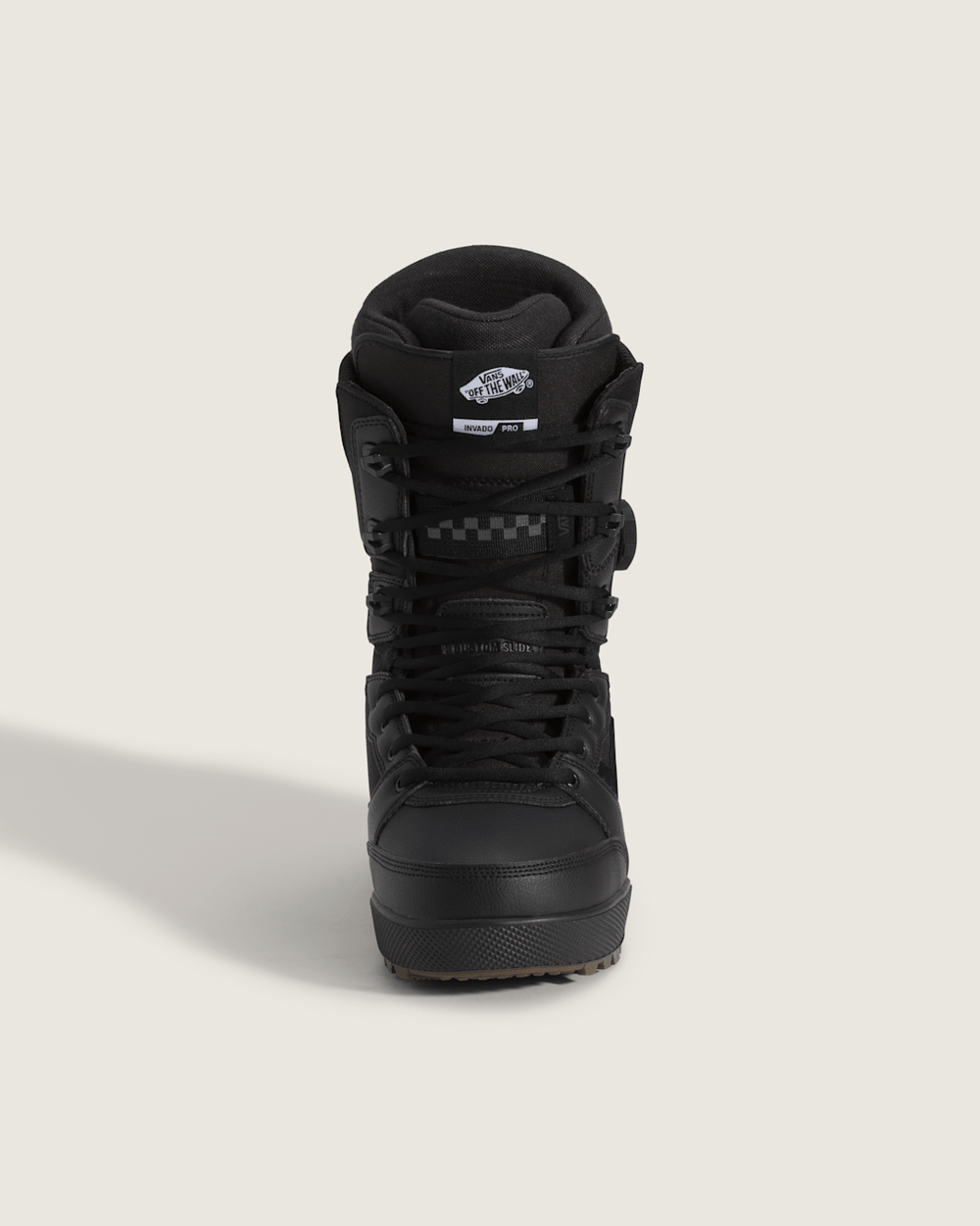 Women|Men Vans Invado Pro Snowboard Boot in Black / Gum