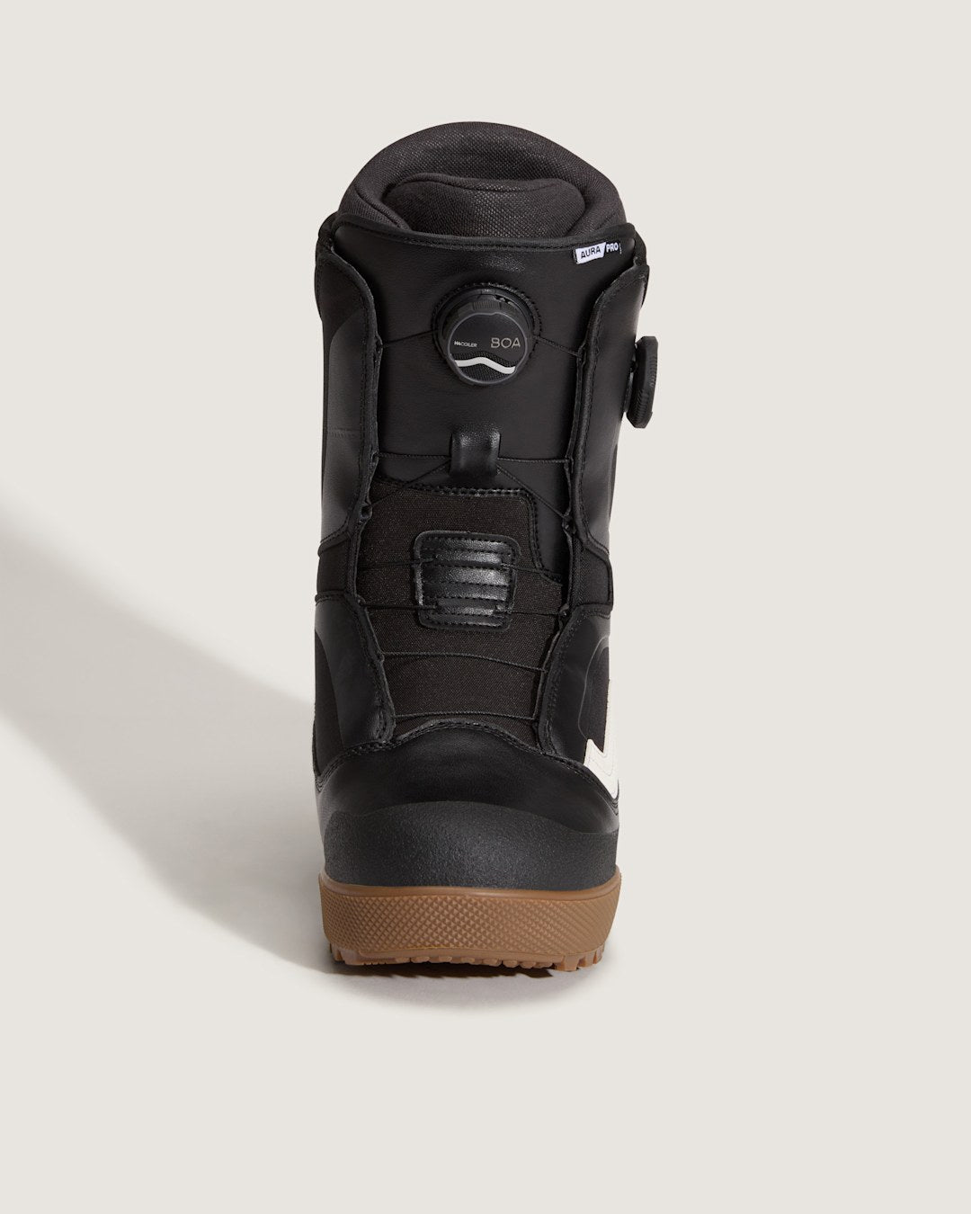 Women|Men Vans Aura Pro Snowboard Boot in Black / White