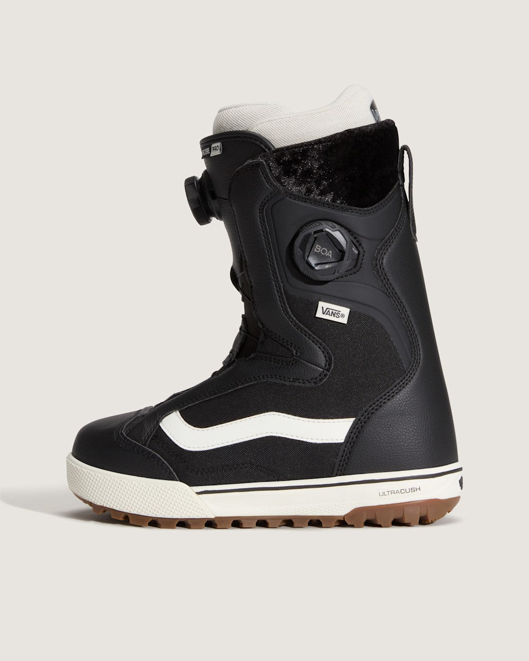 Women|Men Vans Women's Encore Pro Snowboard Boot in Black / Marshmallow White