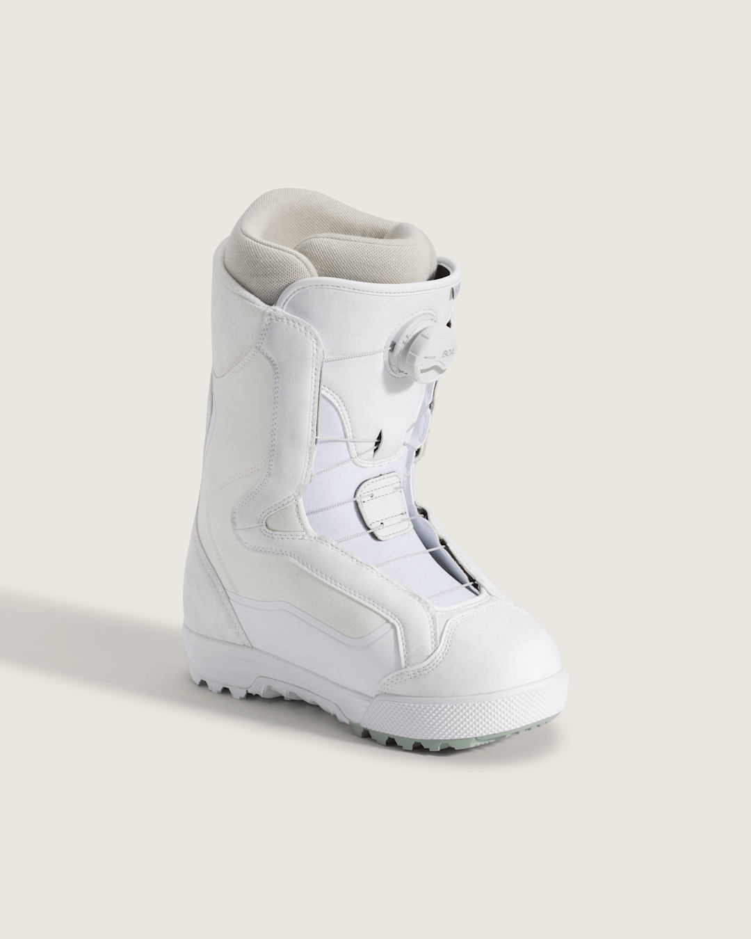 Women|Men Vans Women's Encore Pro Snowboard Boot in White / Olive Grey