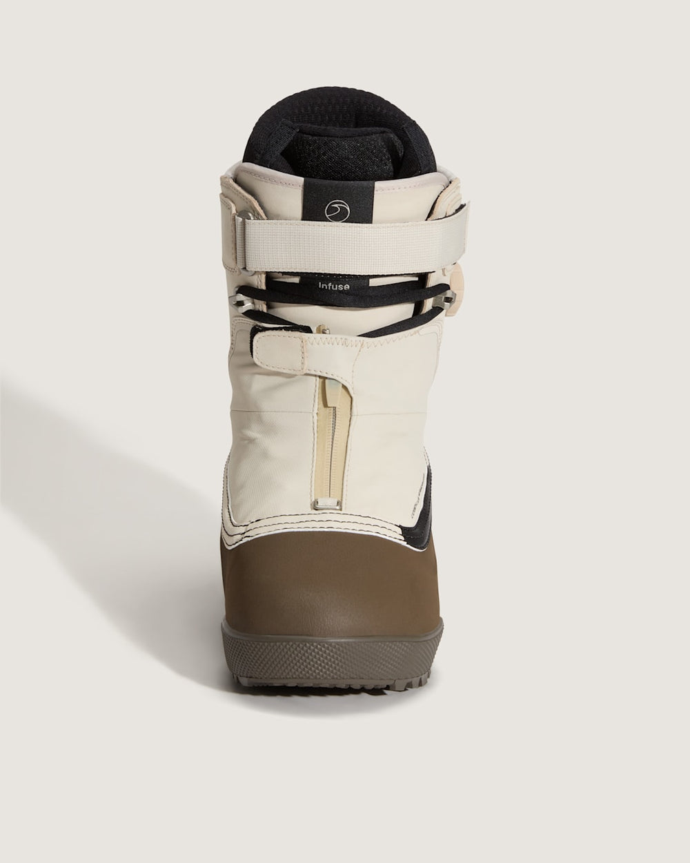 Women|Men Vans Infuse Snowsurf Snowboard Boot in Oatmeal Beige / Brown