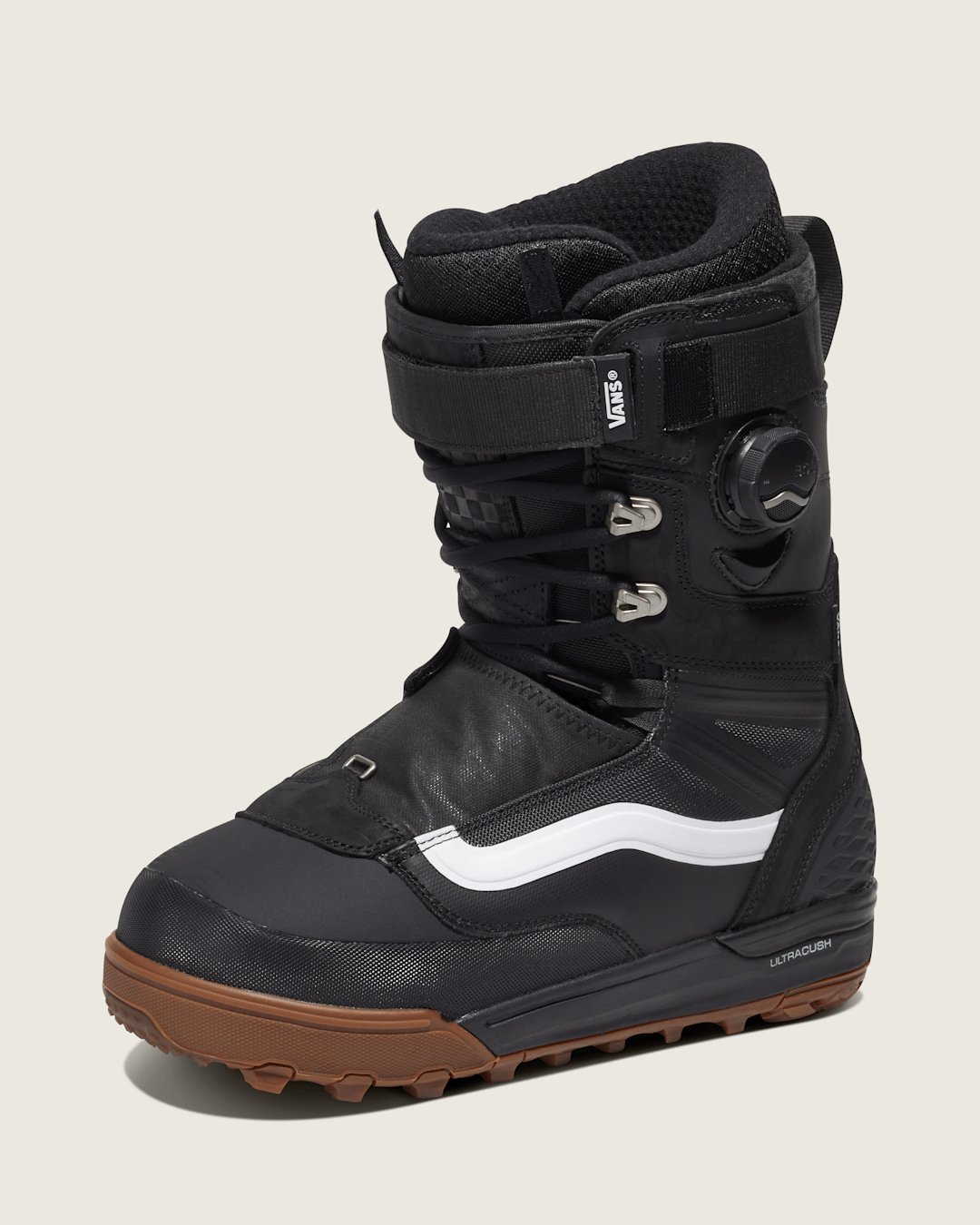 Women|Men Vans Infuse Gum Snowboard Boot in Gum Black / White