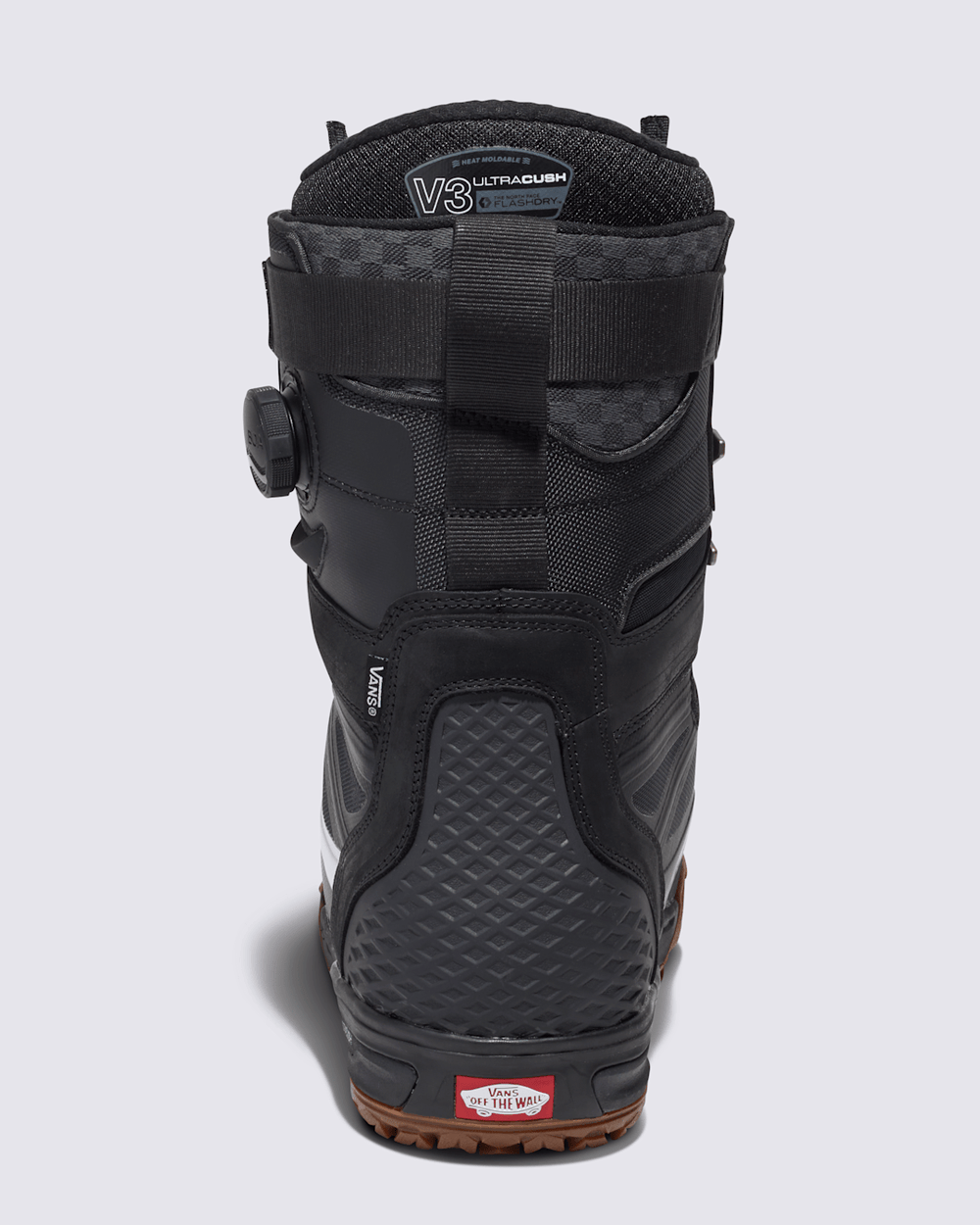 Women|Men Vans Infuse Gum Snowboard Boot in Gum Black / White
