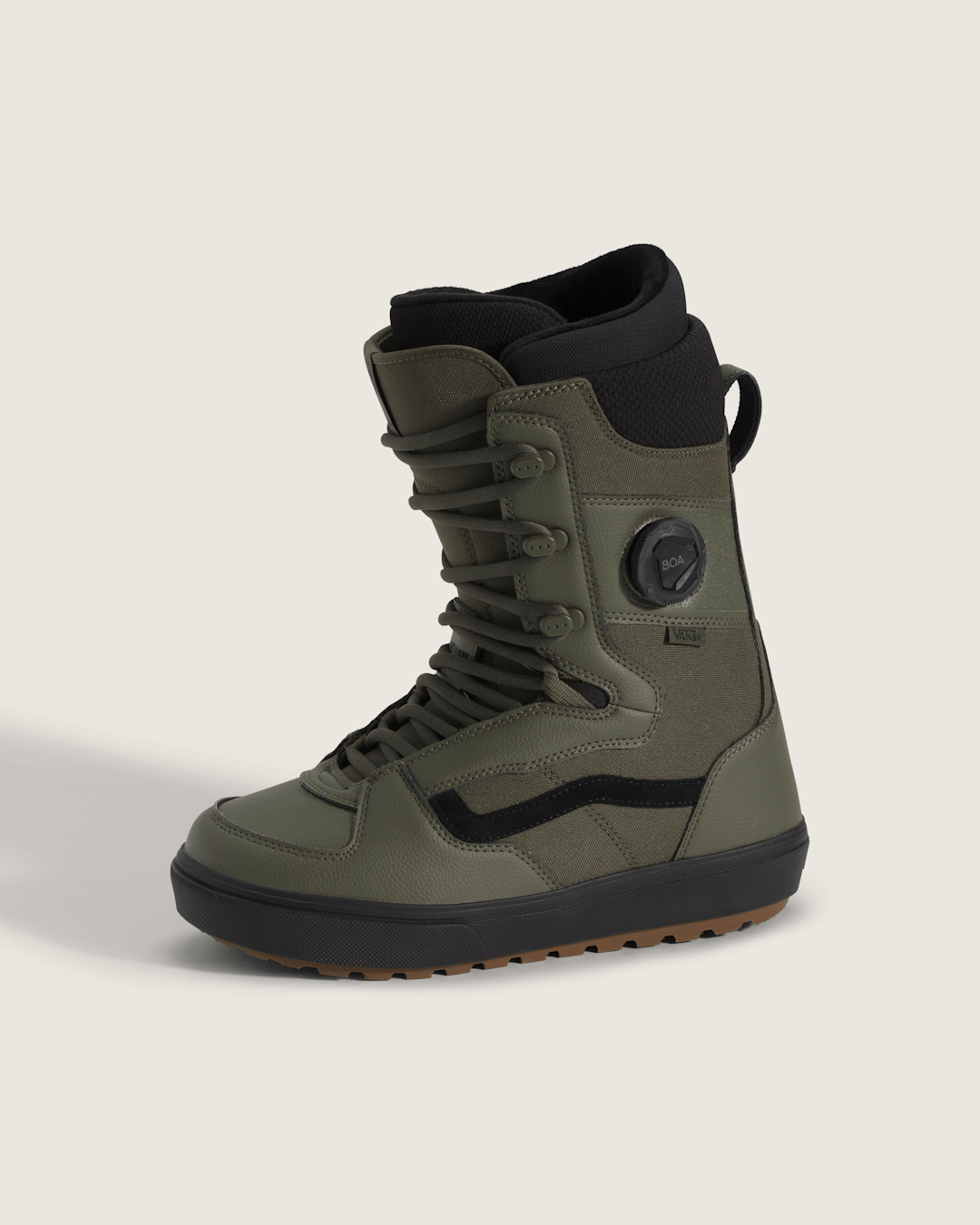 Women|Men Vans Invado OG Snowboard Boot in Grape Leaf Green