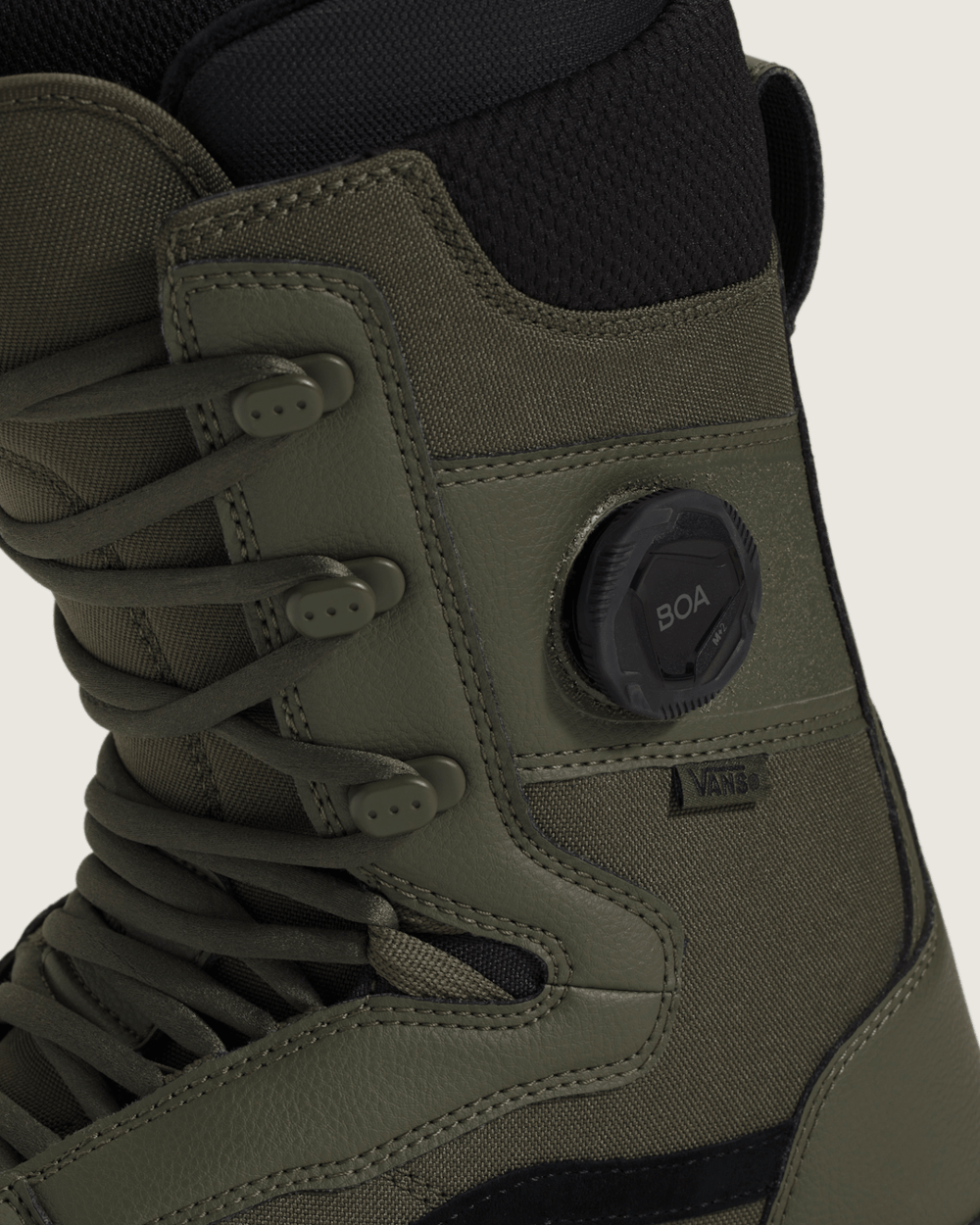 Women|Men Vans Invado OG Snowboard Boot in Grape Leaf Green