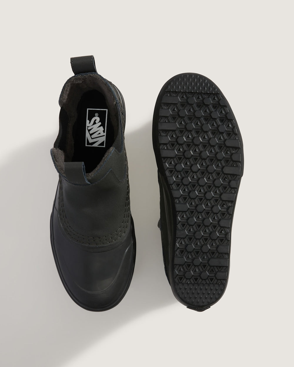 Women|Men Vans Standard Mid Chelsea Waterproof Boot in Faded Black