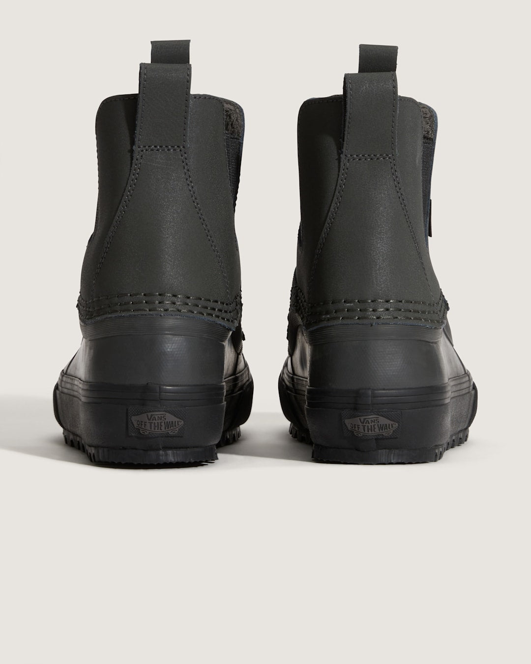 Women|Men Vans Standard Mid Chelsea Waterproof Boot in Faded Black