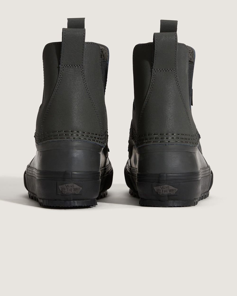 Women|Men Vans Standard Mid Chelsea Waterproof Boot in Faded Black