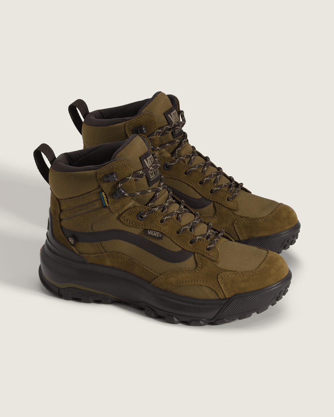 Women|Men Vans Crestline Waterproof Boot in Tobacco Brown