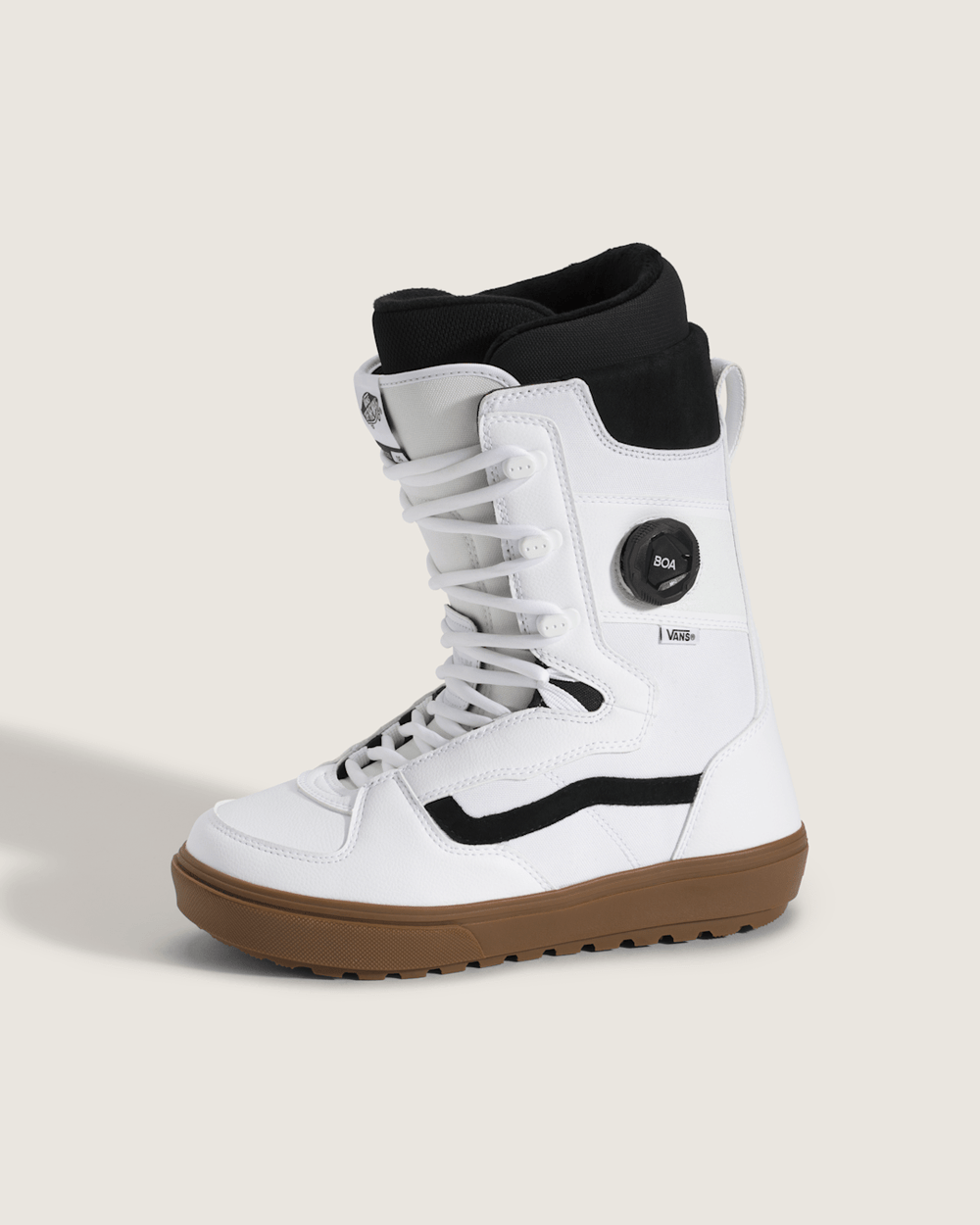 Women|Men Vans Invado OG Gum Snowboard Boot in White