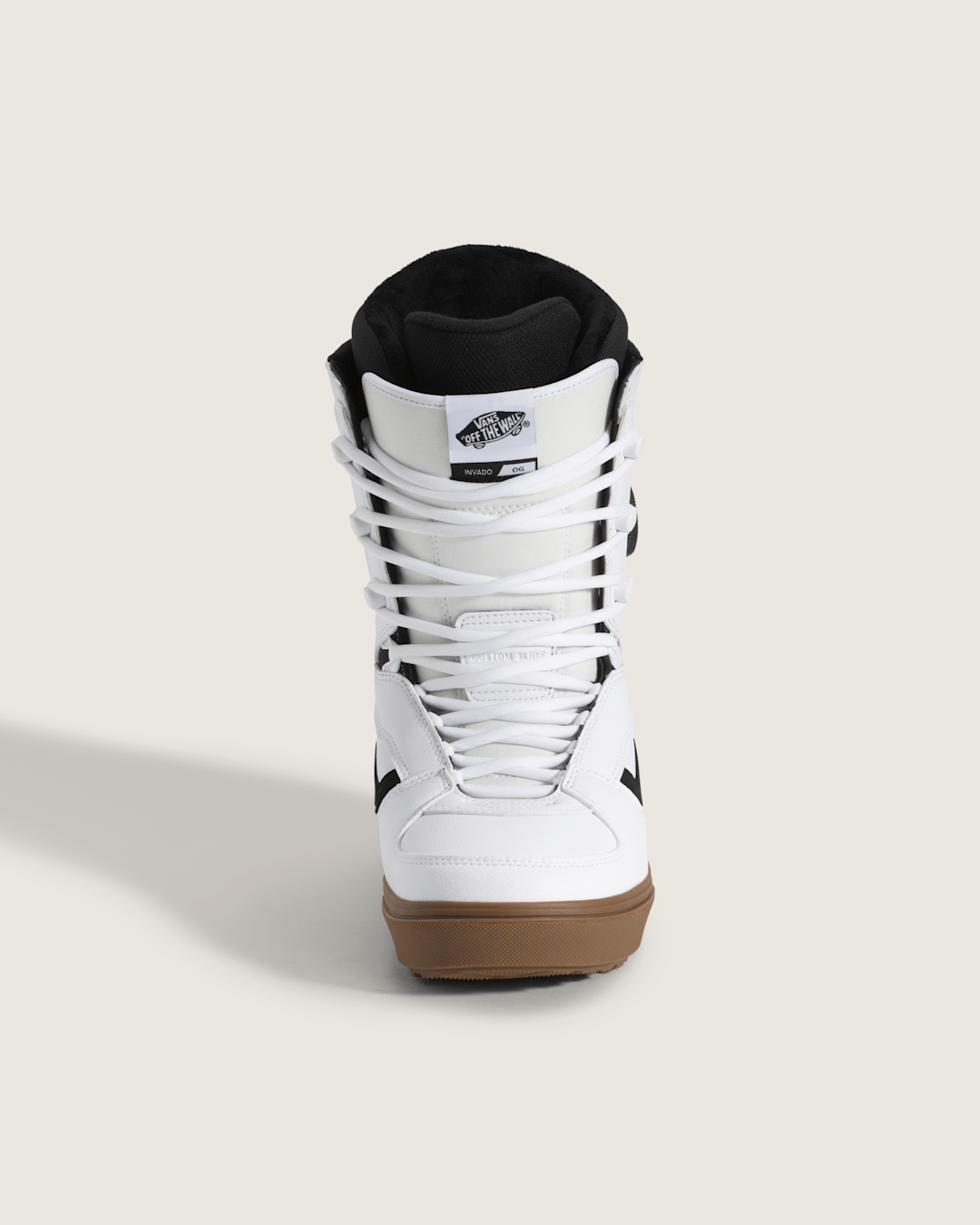 Women|Men Vans Invado OG Gum Snowboard Boot in White