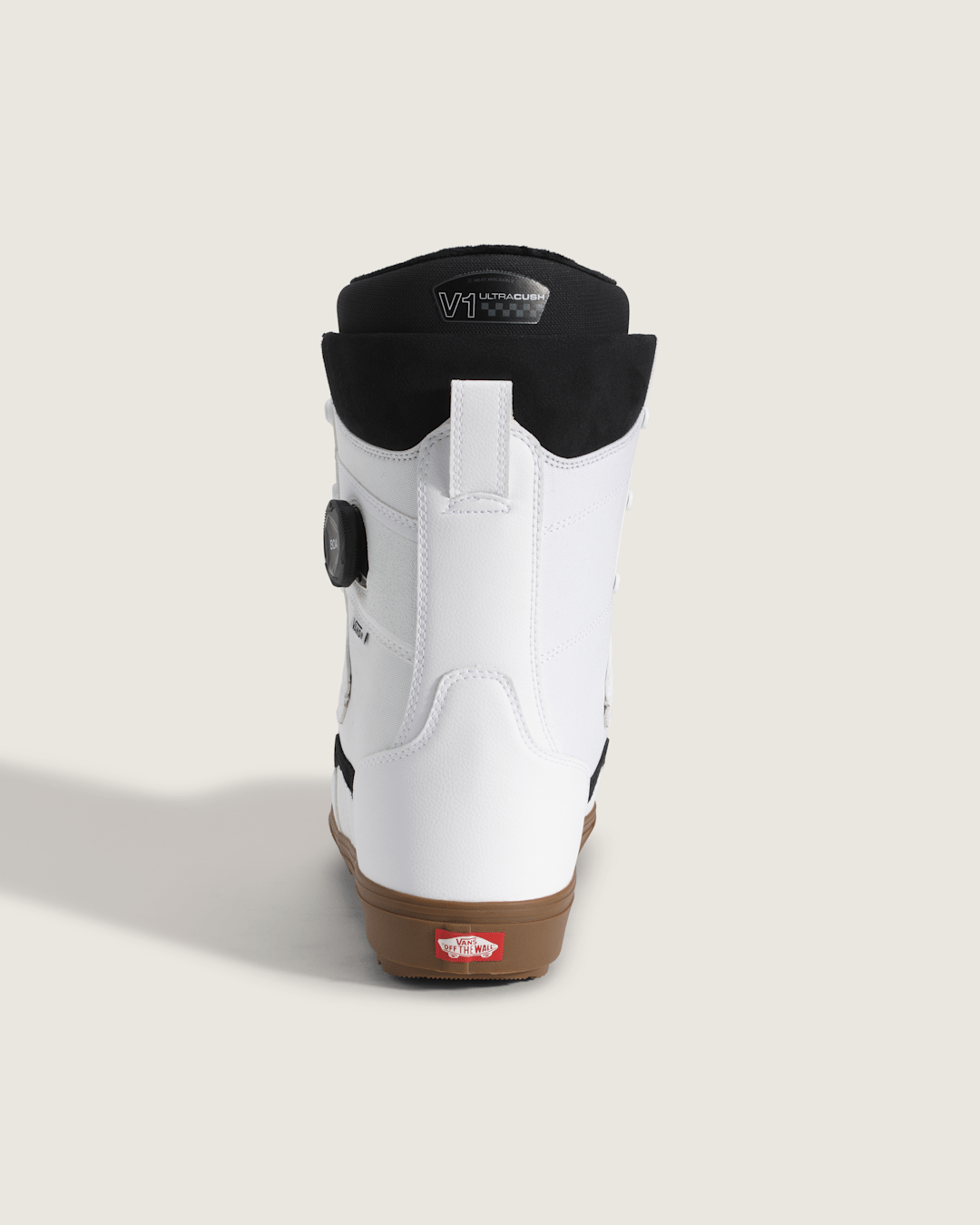 Women|Men Vans Invado OG Gum Snowboard Boot in White