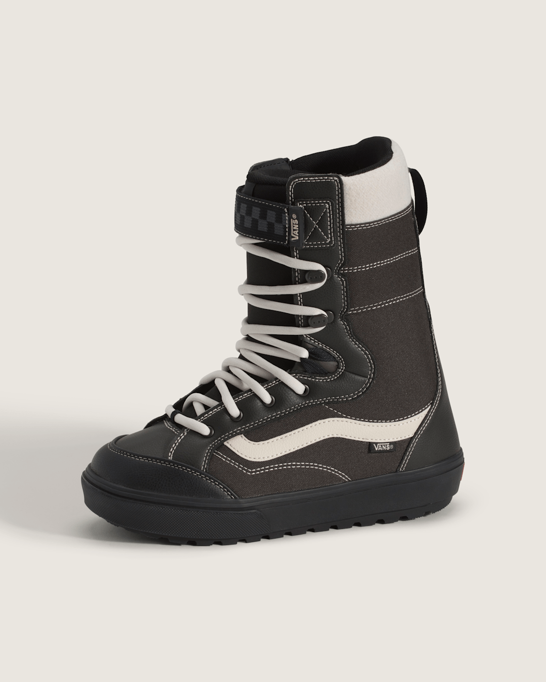 Women|Men Vans Hi-Standard DX Linerless Snowboard Boot in Faded Black