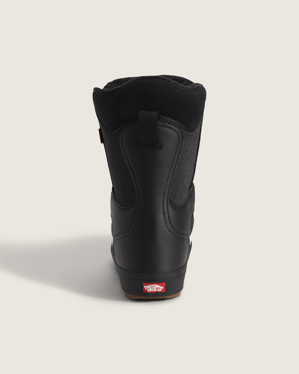 Women|Men Vans Aura Linerless Gum Snowboard Boot in Black / Gum