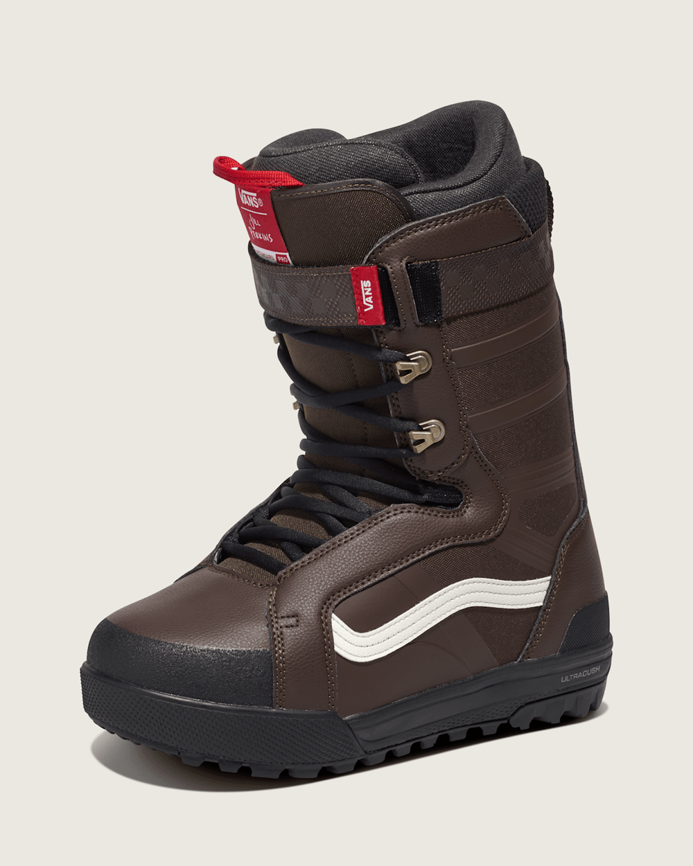 Women|Men|Sale Vans Hi-Standard Pro X Jill Perkins Snowboard Boot in Brown / Black
