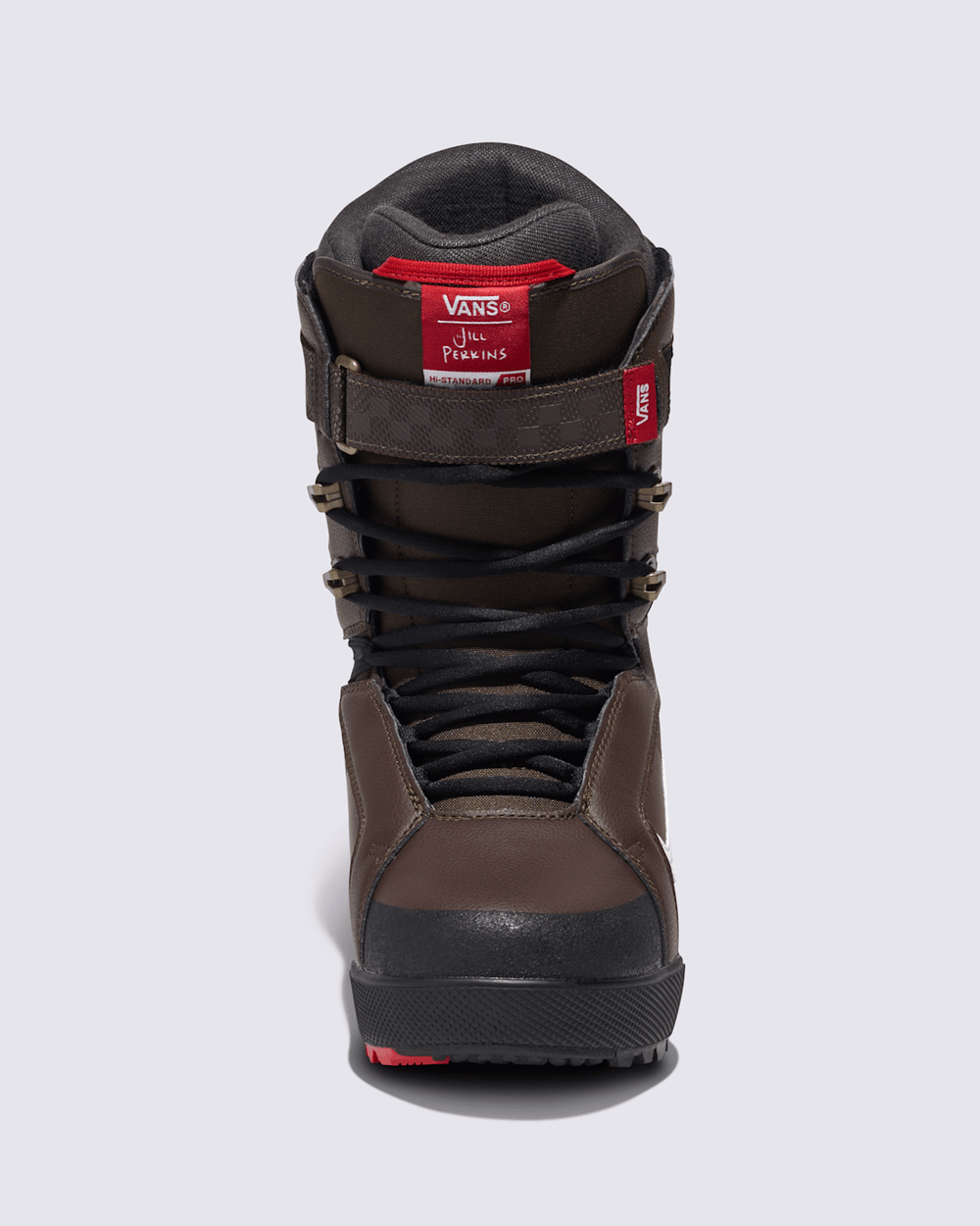 Women|Men|Sale Vans Hi-Standard Pro X Jill Perkins Snowboard Boot in Brown / Black