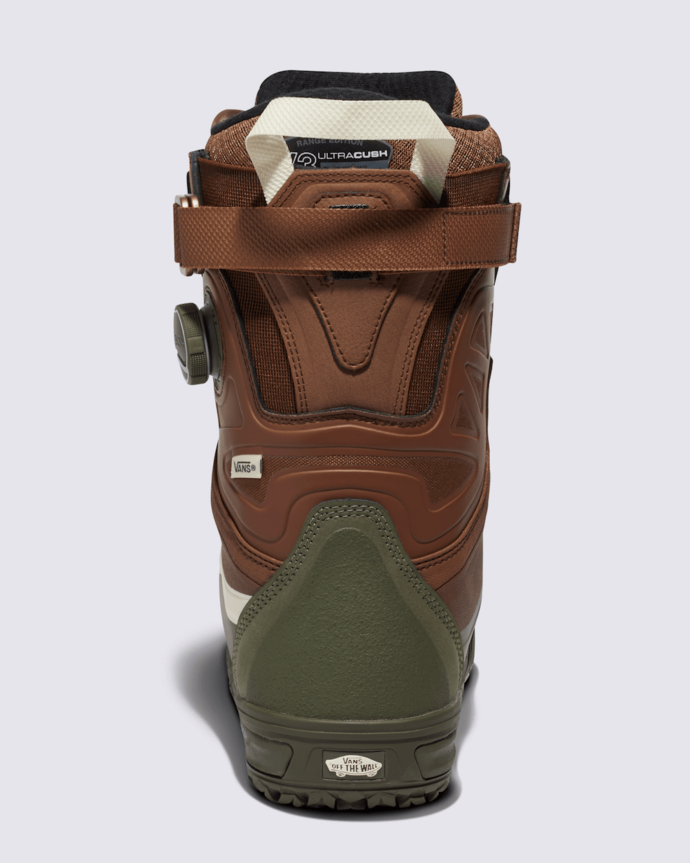 Women|Men|Sale Vans Womens Viaje Range Edition X Hana Beaman Snowboard Boot in Brown / Grape Leaf Green