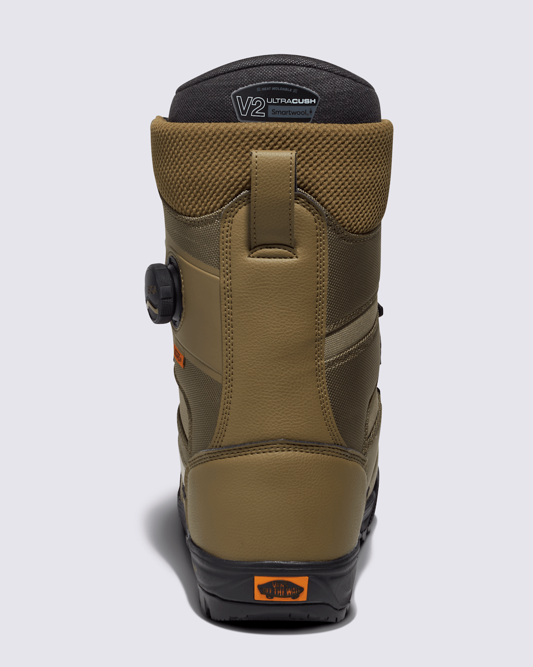 Women|Men|Sale Vans Invado Pro Snowboard Boot in Olive Brown / Black