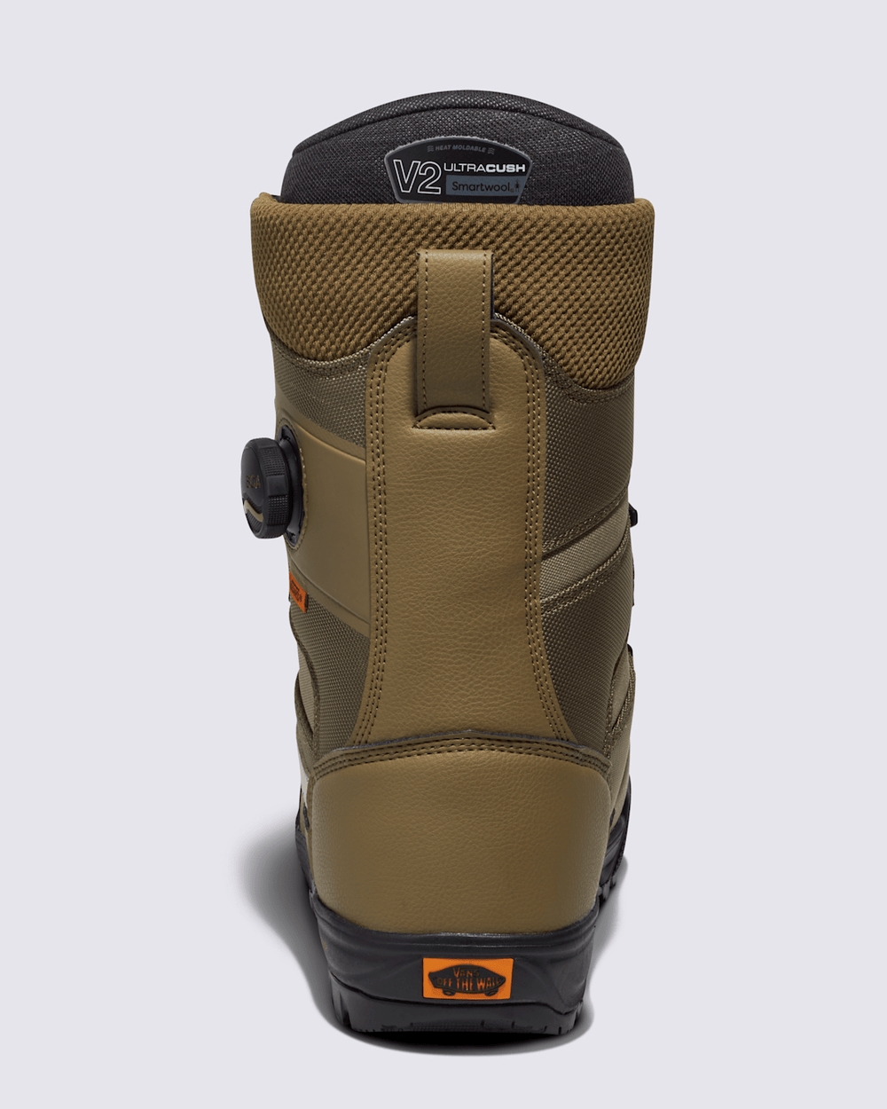 Women|Men|Sale Vans Invado Pro Snowboard Boot in Olive Brown / Black