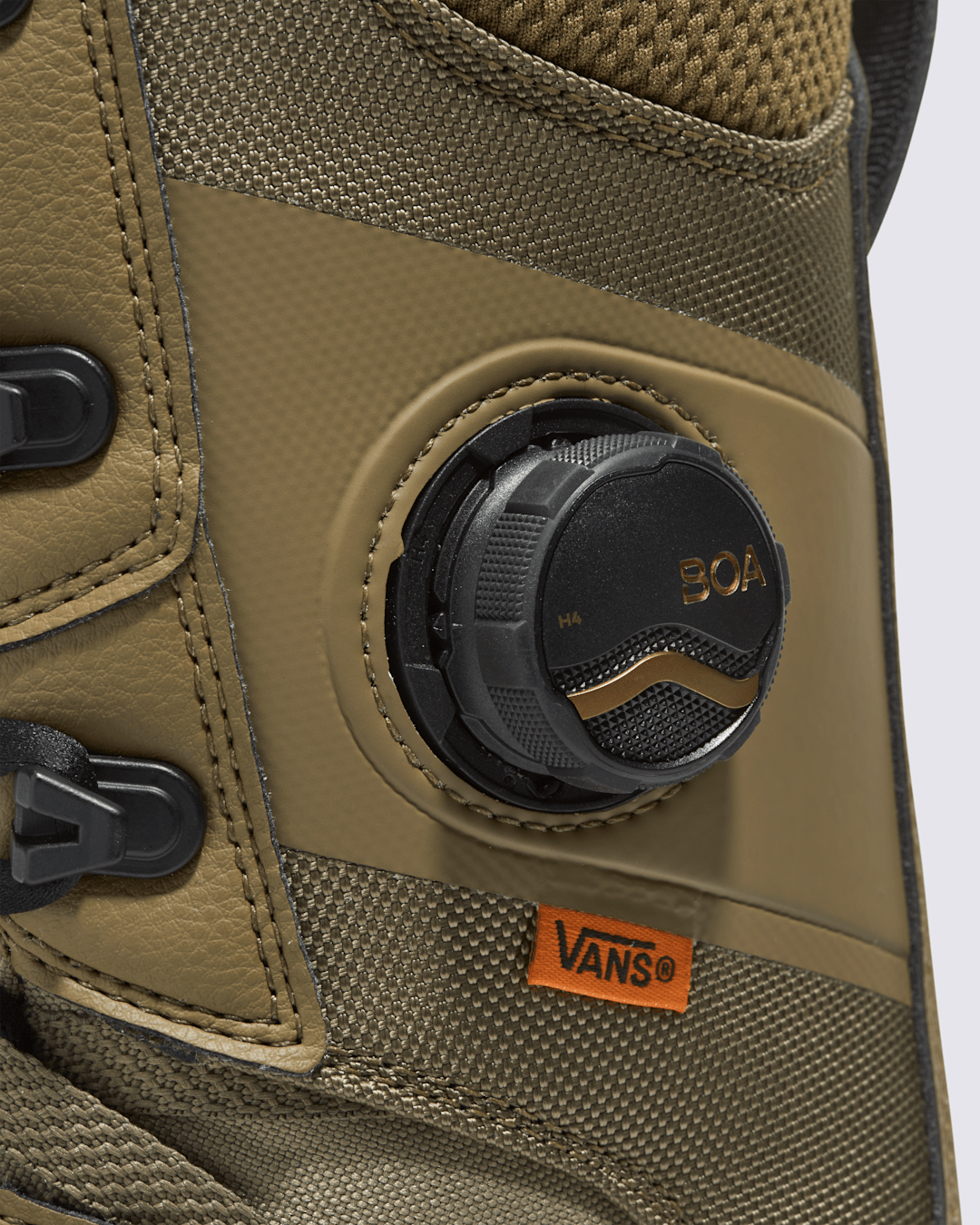 Women|Men|Sale Vans Invado Pro Snowboard Boot in Olive Brown / Black