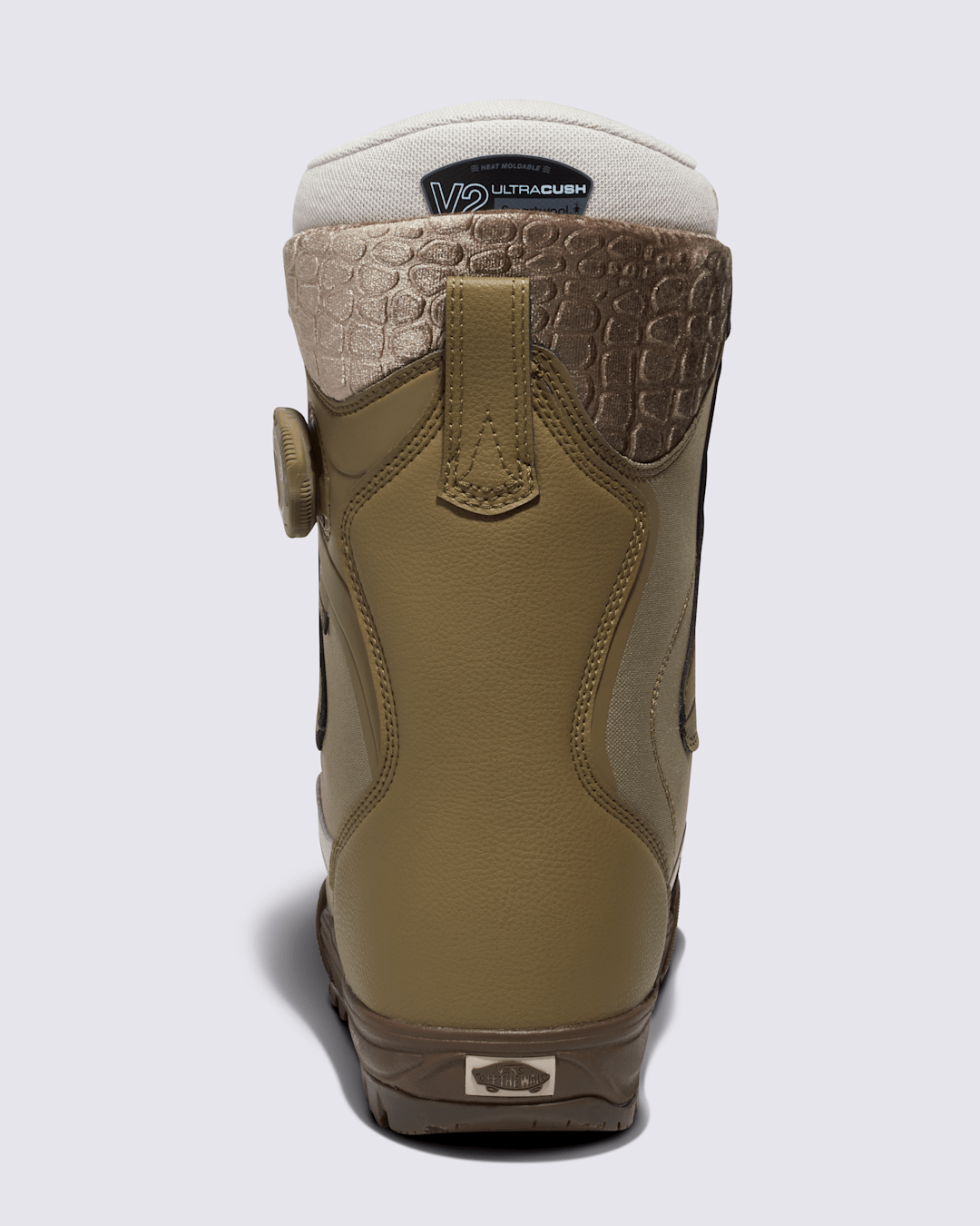Women|Men|Sale Vans Womens Encore Pro Snowboard Boot in Olive Green / Gum