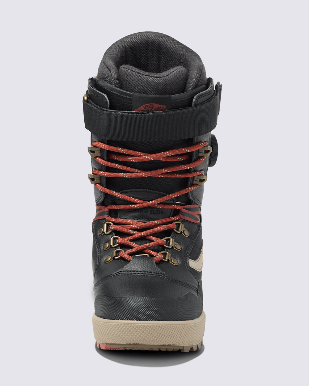 Women|Men|Sale Vans Womens Luna Ventana Pro Snowboard Boot in Black / Red / Beige