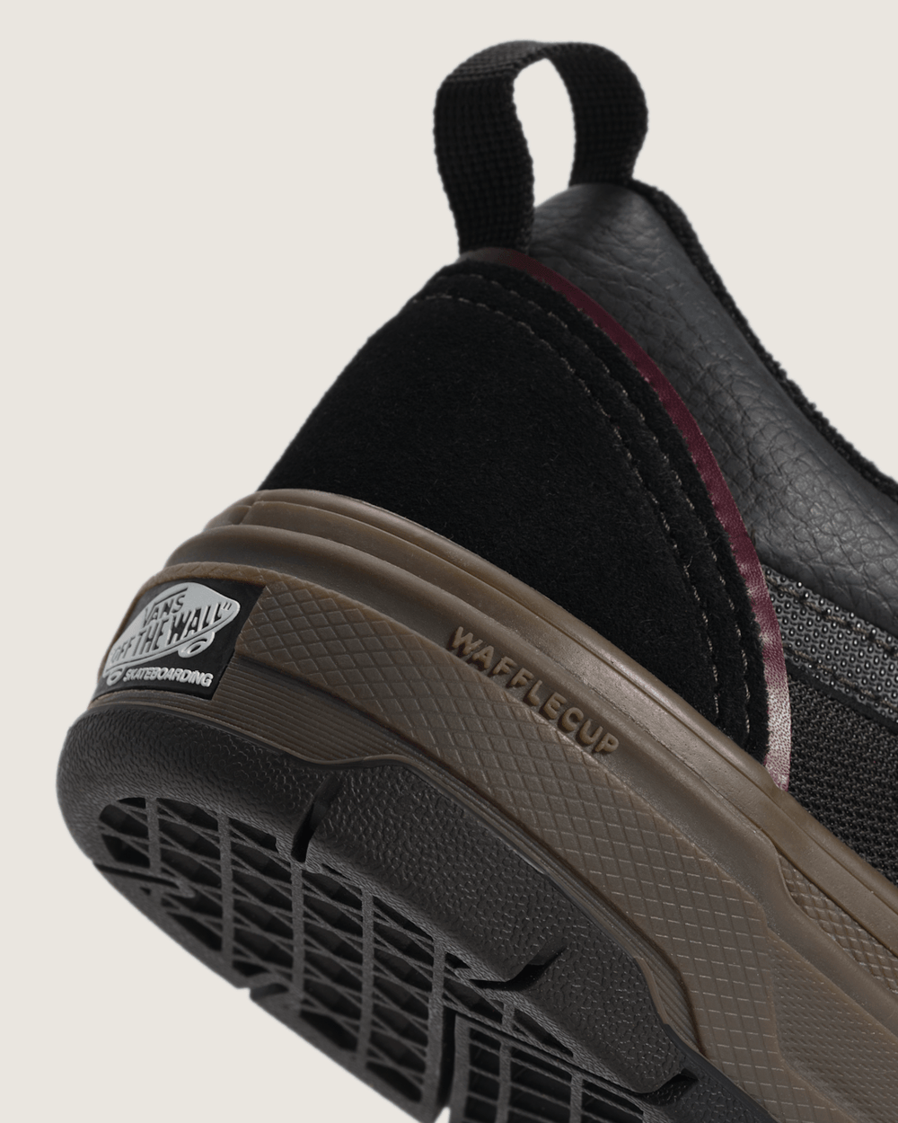 Women|Men Vans Skate Old Skool Wafflecup Shoe in Gum Black