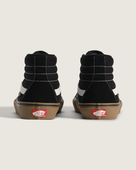 Women|Men Vans Skate Sk8-Hi Shoe in Gum Black / White