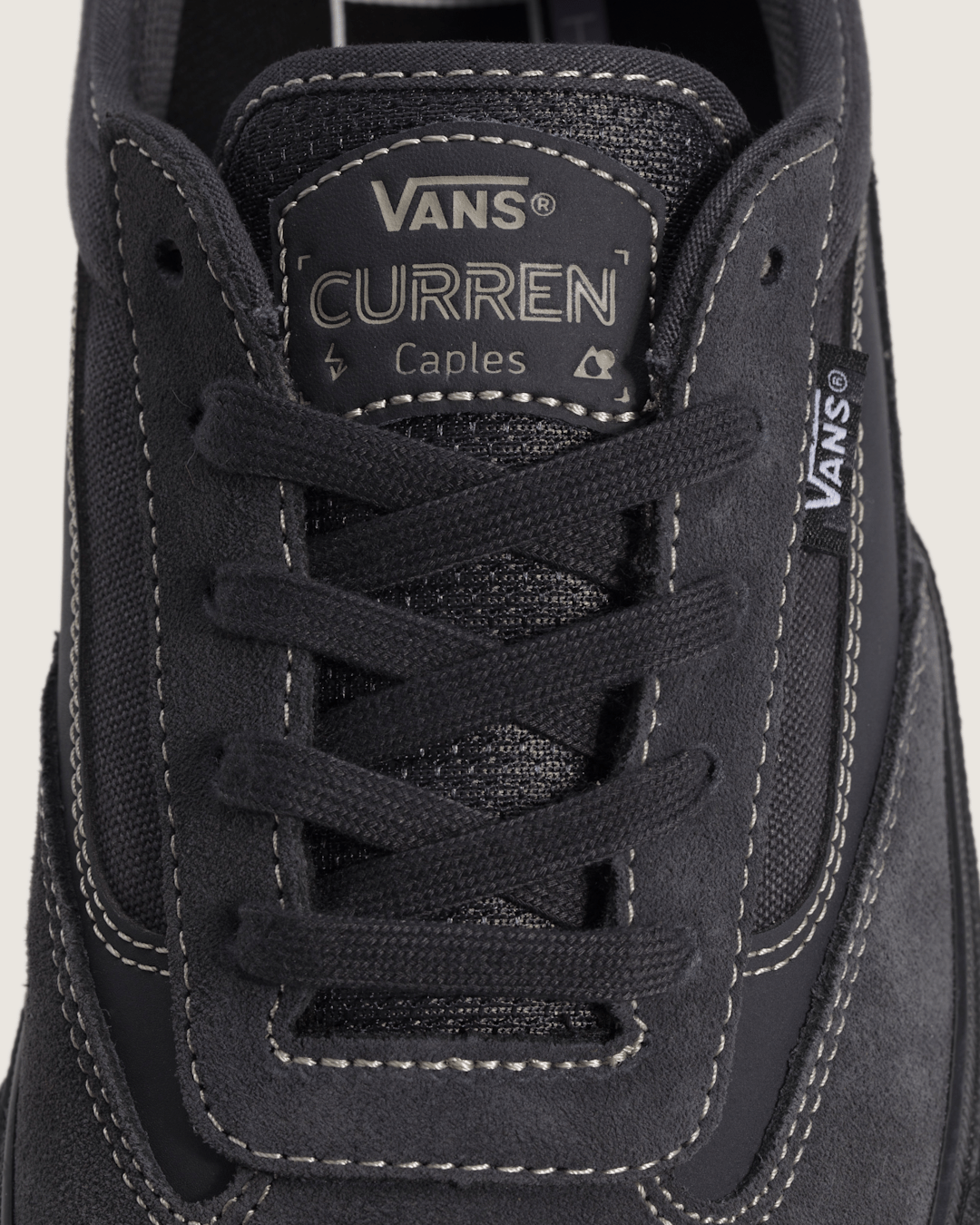 Women|Men Vans Skate Curren Caples Shoe in Charcoal Grey / Black