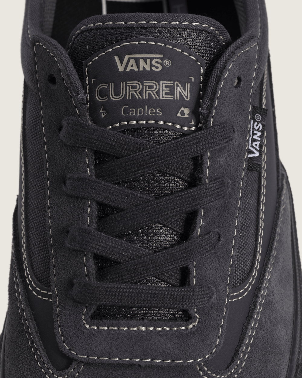 Women|Men Vans Skate Curren Caples Shoe in Charcoal Grey / Black