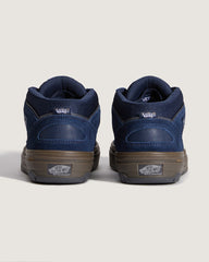 Women|Men Vans Skate Half Cab Wafflecup Shoe in Gum Navy Blue