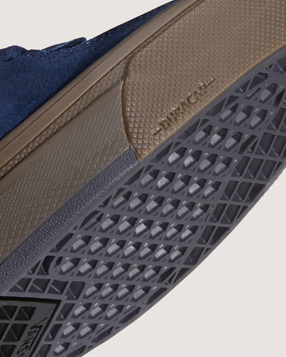 Women|Men Vans Skate Half Cab Wafflecup Shoe in Gum Navy Blue