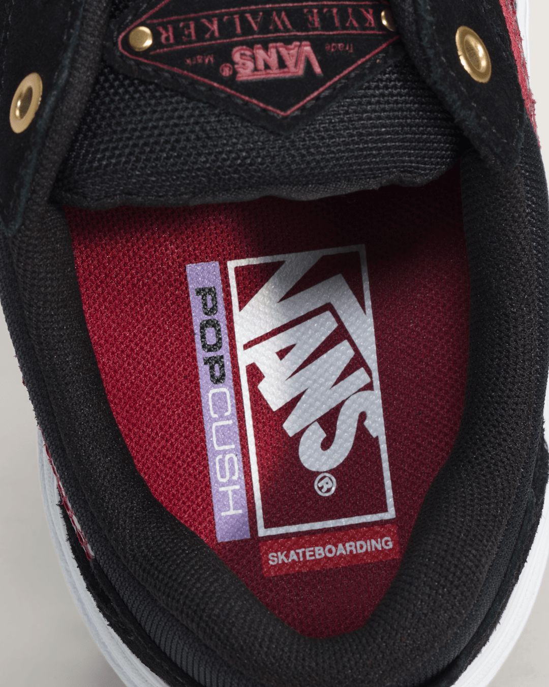 Women|Men Vans Skate Kyle Walker Wafflecup Shoe in Pyton Black