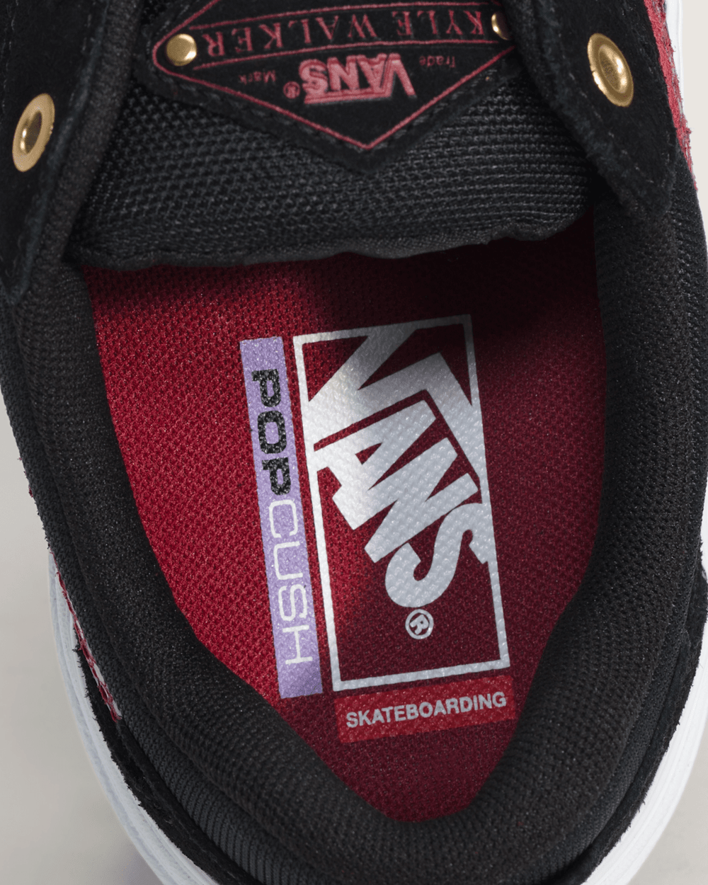 Women|Men Vans Skate Kyle Walker Wafflecup Shoe in Pyton Black