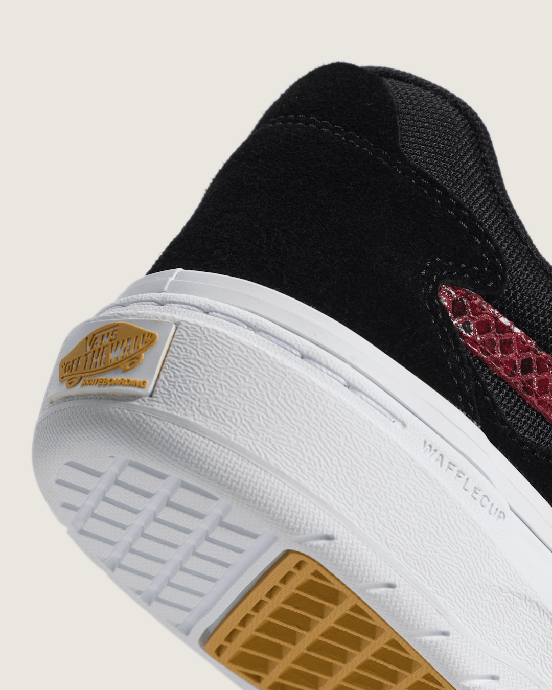 Women|Men Vans Skate Kyle Walker Wafflecup Shoe in Pyton Black