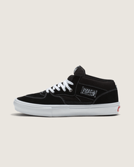 Women|Men Vans Skate Half Cab Black/White Skate Shoe